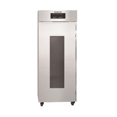 Yasur 40 vassoi raggiunge nel tipo tipo generatore del lavaggio dell'aria 2kw di Proofer 40X60cm della pasta della pizza del vapore