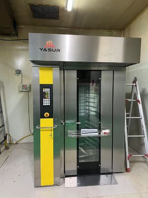 lo scaffale Oven Diesel Rotary Oven Double del forno di 40x60cm tormenta 36 vassoi per la pizza bollente dei dolci del pane