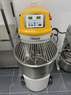 Macchina a spirale della pasta di velocità doppia di acciaio inossidabile dell'impastatrice di spirale di 110 libbre