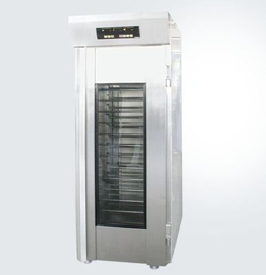il ritardatore Proofer Yasur della pasta 18x26 16 vassoi raggiunge nel tipo porta di vetro del fermentatore 2kw di Proofer della pasta