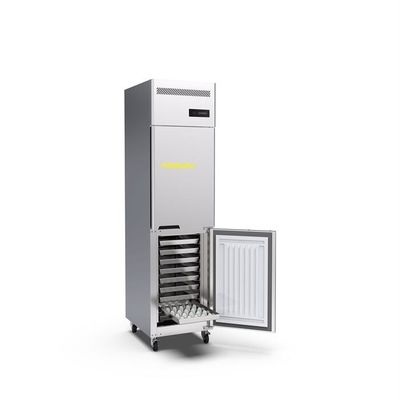vassoi commerciali di acciaio inossidabile del congelatore verticale della porta 0.3kw 2 15 per la cucina commerciale dell'hotel