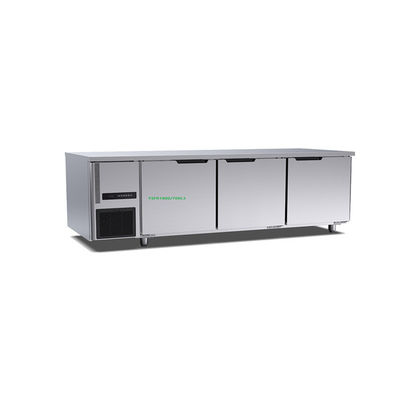 Porta commerciale della cucina 460l 3 dell'hotel sotto la tabella 1800×700×800mm del surgelatore del frigorifero 220v del banco