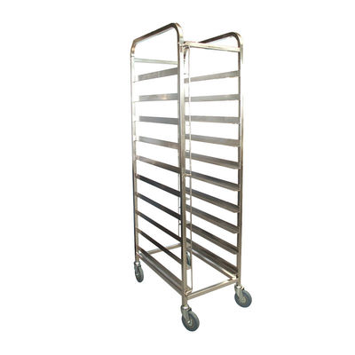 Acciaio inossidabile Oven Tray Rack Bakery Baking Trolley del NSF di servizio d'alimentazione