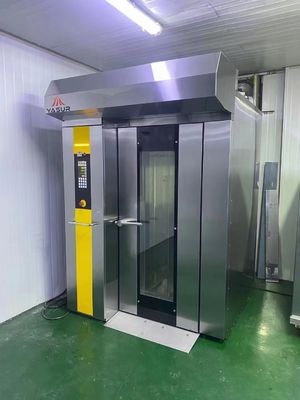 Vassoi del forno 18 dello scaffale di Oven Single Rack Gas Rotary dello scaffale del forno di Yasur 3kw 40X60cm