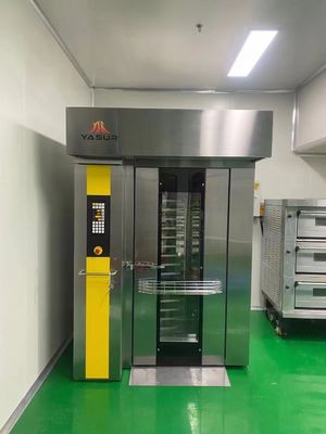 Doppia pizza commerciale di Oven For Bread Cakes And dello scaffale di Tray Rotary Oven 18x26 dello scaffale 36