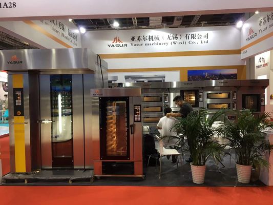 Doppia pizza commerciale di Oven For Bread Cakes And dello scaffale di Tray Rotary Oven 18x26 dello scaffale 36