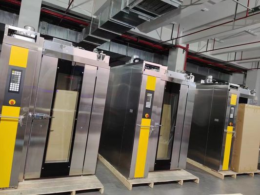 Doppia pizza commerciale di Oven For Bread Cakes And dello scaffale di Tray Rotary Oven 18x26 dello scaffale 36