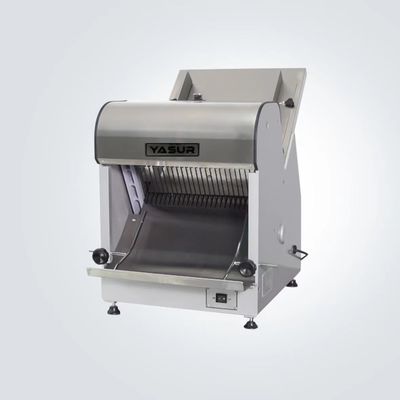 l'alimentazione per gravità della macchina dell'affettatrice del pane del piano d'appoggio 180w 12mm impana l'affettatura dell'attrezzatura