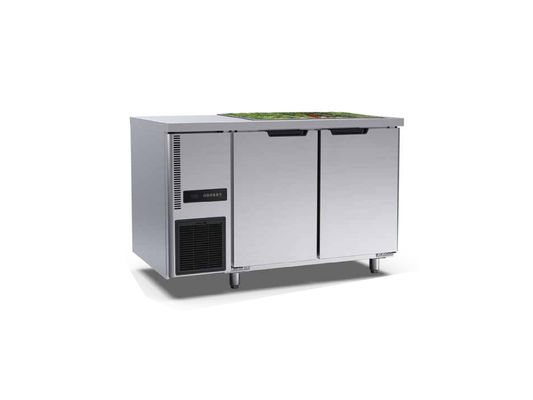 3 acciaio inossidabile commerciale del congelatore verticale 1800×700×800mm della porta per l'hotel del forno