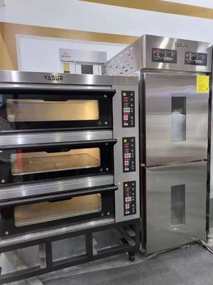 piattaforma elettrica 9 Tray Oven del biscotto 3 del forno 40x60cm della piattaforma 300c