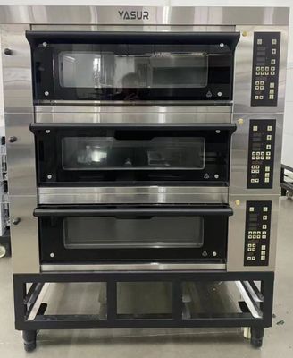 piattaforma elettrica 9 Tray Oven del biscotto 3 del forno 40x60cm della piattaforma 300c