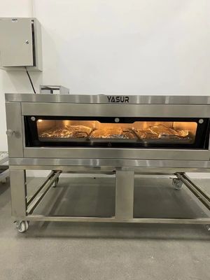 piattaforma Oven European Style del forno 3.5kw 3 vassoi di Tray Single Deck 40X60cm