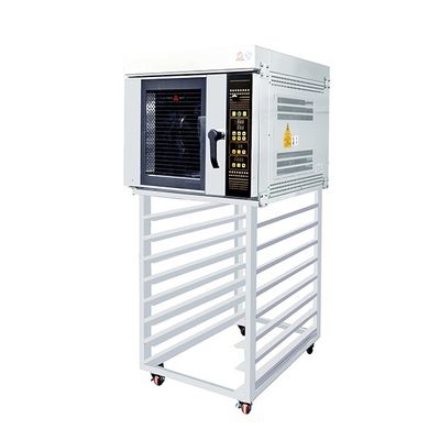 Catrami dei vassoi 40X60cm 9.5Kw Stainlesss del Top Five di Oven Hot Air Yasur Table di convezione del forno del croissant del biscotto