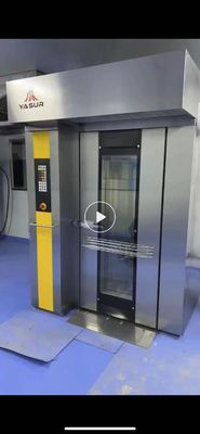 Scaffale rotatorio elettrico Oven Double Rack di Yasur 36 dolci e pizza del pane dei vassoi 18X26»