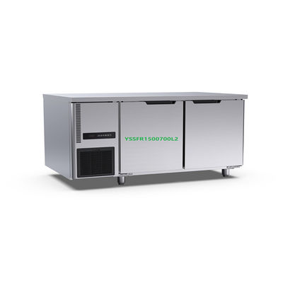 Surgelatore più freddo 1500×700×800mm del piano d'appoggio della cucina 360l dell'hotel 2 della Tabella commerciale della porta