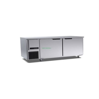 260l dispositivo di raffreddamento dritto commerciale 1200×700×800mm due congelatore verticale commerciale della porta 220v