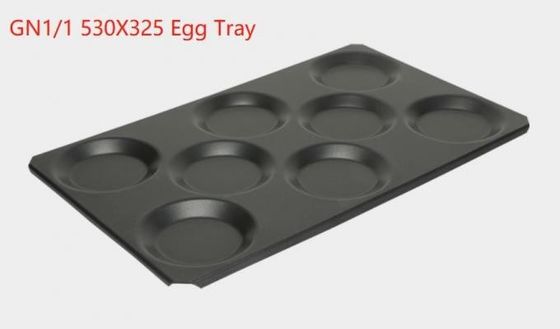 Vassoio di alluminio antiaderante 530x325mm di cottura dell'uovo di Combi Oven Gastronorm GN 1/1 di servizio d'alimentazione