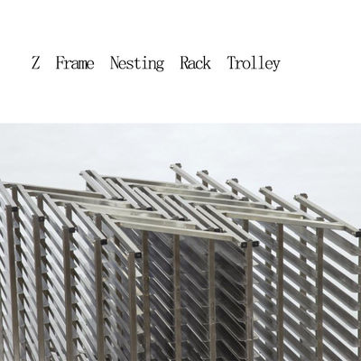 Incastramento Oven Rack Baking Tray Trolley di acciaio inossidabile del NSF di servizio d'alimentazione