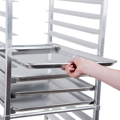 Acciaio inossidabile Oven Tray Rack Bakery Baking Trolley del NSF di servizio d'alimentazione