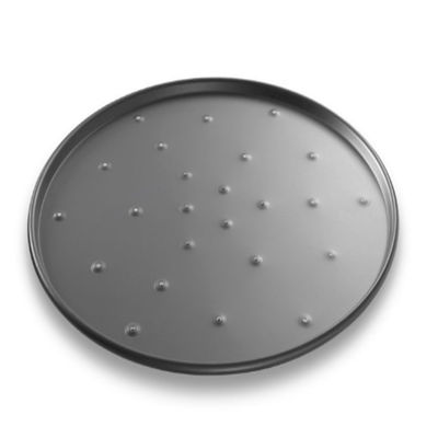 9&quot; pentola bollente di alluminio perforata di Tray Anodized Round Perforated Pizza