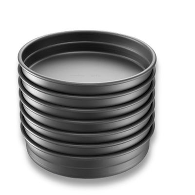 9&quot; pentola bollente di alluminio perforata di Tray Anodized Round Perforated Pizza