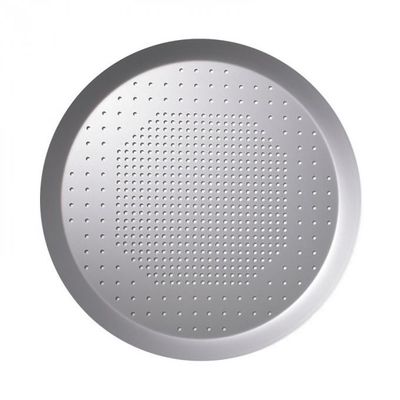 Vassoio perforato a 16 pollici bollente di alluminio perforato della pizza di Tray Round Hard Anodised