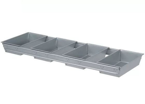 Annuncio pubblicitario 9&quot; del NSF di servizio d'alimentazione cinghia pentola/4 della pagnotta del pullman 5-5/8 3-1/8-Inch da pane Pan Set