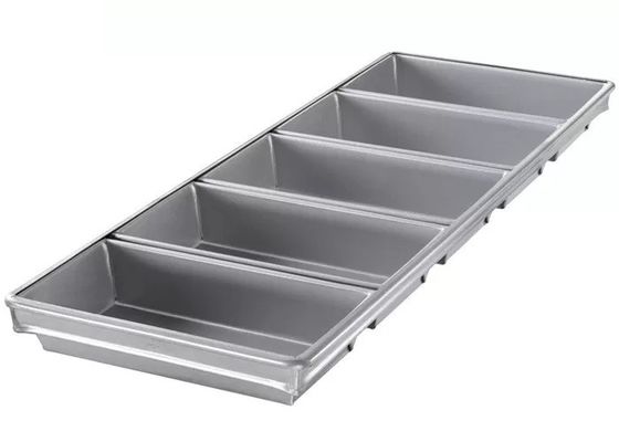 Annuncio pubblicitario 9&quot; del NSF di servizio d'alimentazione cinghia pentola/4 della pagnotta del pullman 5-5/8 3-1/8-Inch da pane Pan Set