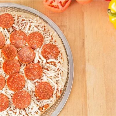 Griglia Pan Aluminum Mesh Pizza Tray del barbecue di acciaio inossidabile del NSF 1mm di servizio d'alimentazione