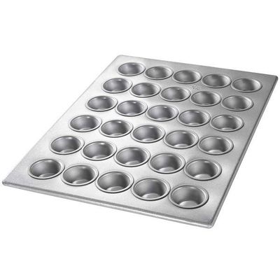 L'argento ha scanalato nella lega di alluminio Mini Bundt Cake Pans del NSF 26200 di Tray In Microwave Foodservice di cottura
