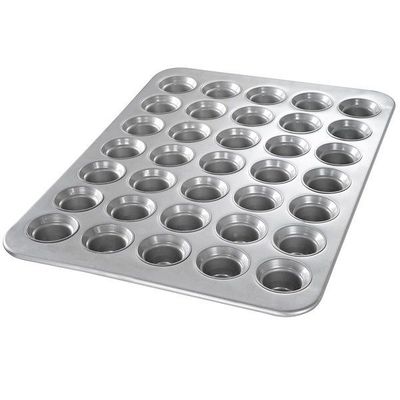 L'argento ha scanalato nella lega di alluminio Mini Bundt Cake Pans del NSF 26200 di Tray In Microwave Foodservice di cottura