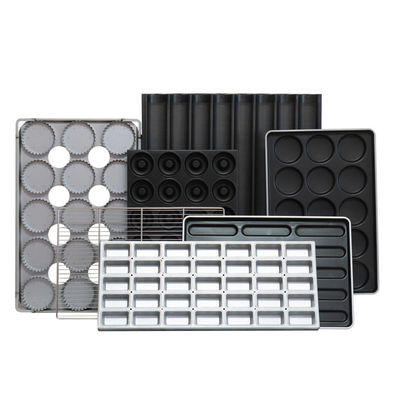 vassoio di alluminio del muffin 3.8oz vassoio di alluminio del bigné lustrato 35 tazze