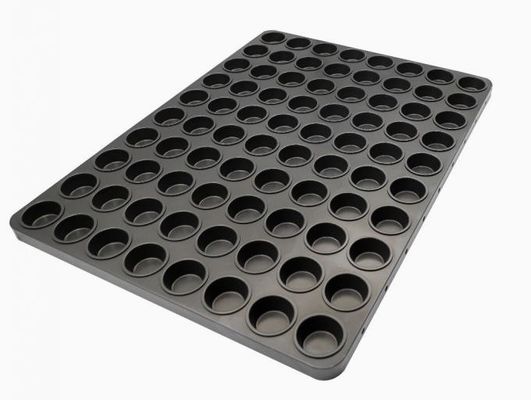 Grande vassoio bollente di alluminio del NSF Jelly Bar Nonstick Snack Bar del vassoio di 64 cavità