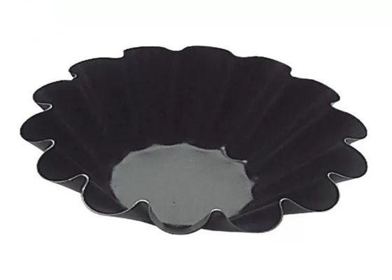 Muffa di alluminio antiaderante di Mini Fluted Brioche Cake Pan della muffa del bigné del NSF Telfon di servizio d'alimentazione
