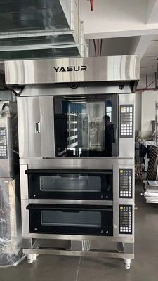 Piattaforma 220V/380V del forno 3 della piattaforma del forno di domino di Pizza Hut per 6&quot; 9&quot; 12&quot; intorno alle pentole della pizza
