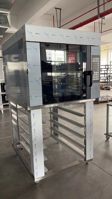 forno di Oven Danish Croissant Commercial Rotary del girarrosto di convezione 9.5kw