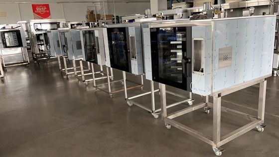 forno di Oven Danish Croissant Commercial Rotary del girarrosto di convezione 9.5kw