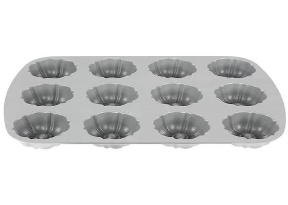 Grado commerciale di Bundtlette del muffin del bastone di 12 muffe non di Pan For Foodservice del compartimento di alluminio del NSF