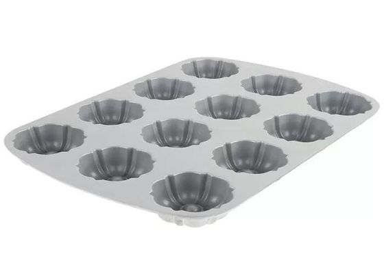 Grado commerciale di Bundtlette del muffin del bastone di 12 muffe non di Pan For Foodservice del compartimento di alluminio del NSF